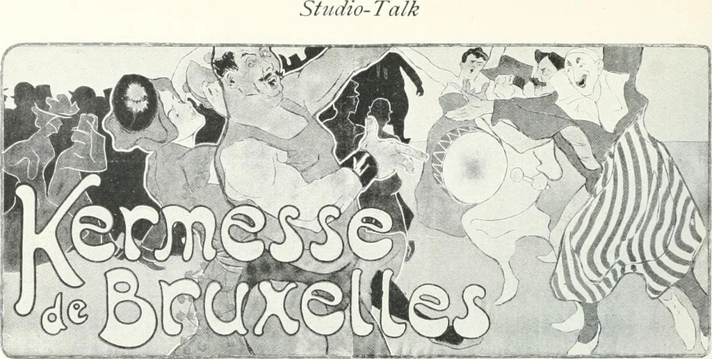 An illustration from Studio international, 1893, leaf 187