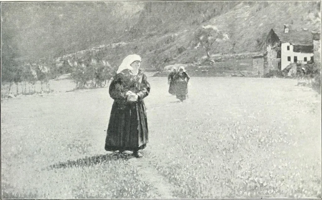 An illustration from Studio international, 1893, leaf 190