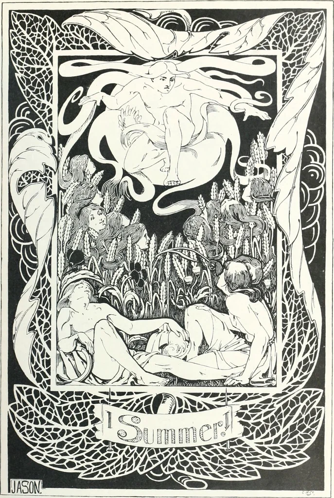An illustration from Studio international, 1893, leaf 196