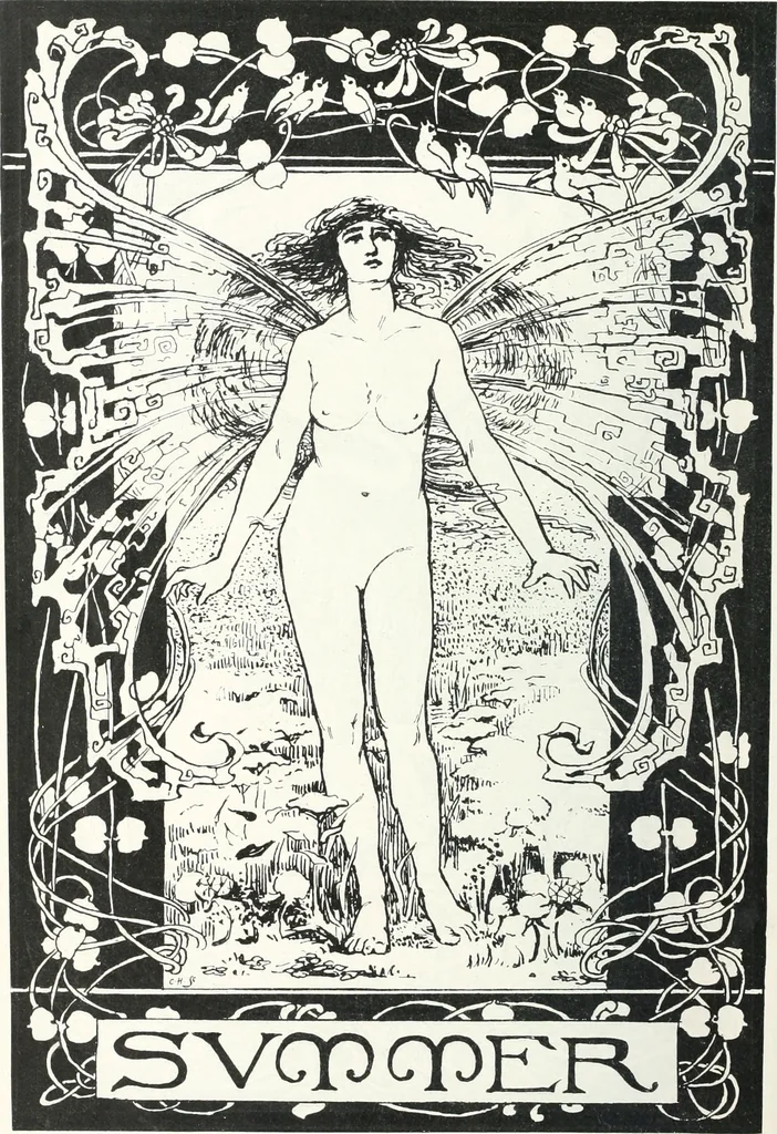 An illustration from Studio international, 1893, leaf 197