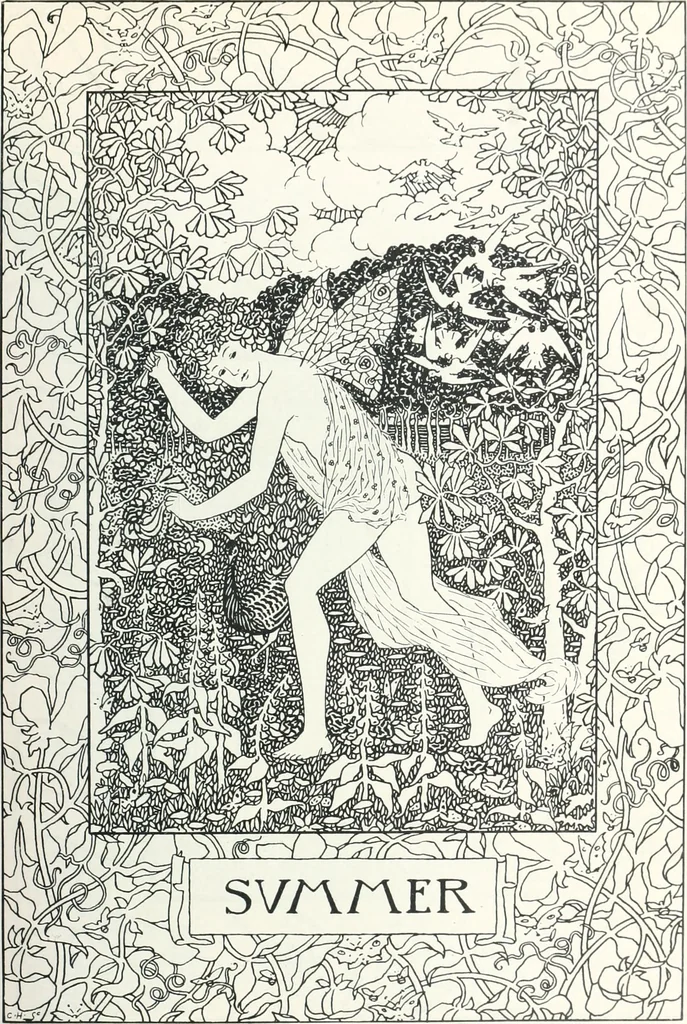 An illustration from Studio international, 1893, leaf 198