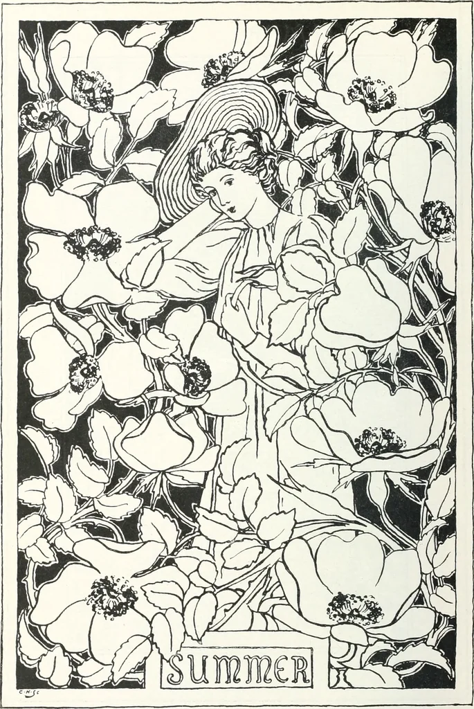 An illustration from Studio international, 1893, leaf 201