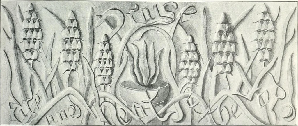 An illustration from Studio international, 1893, leaf 202