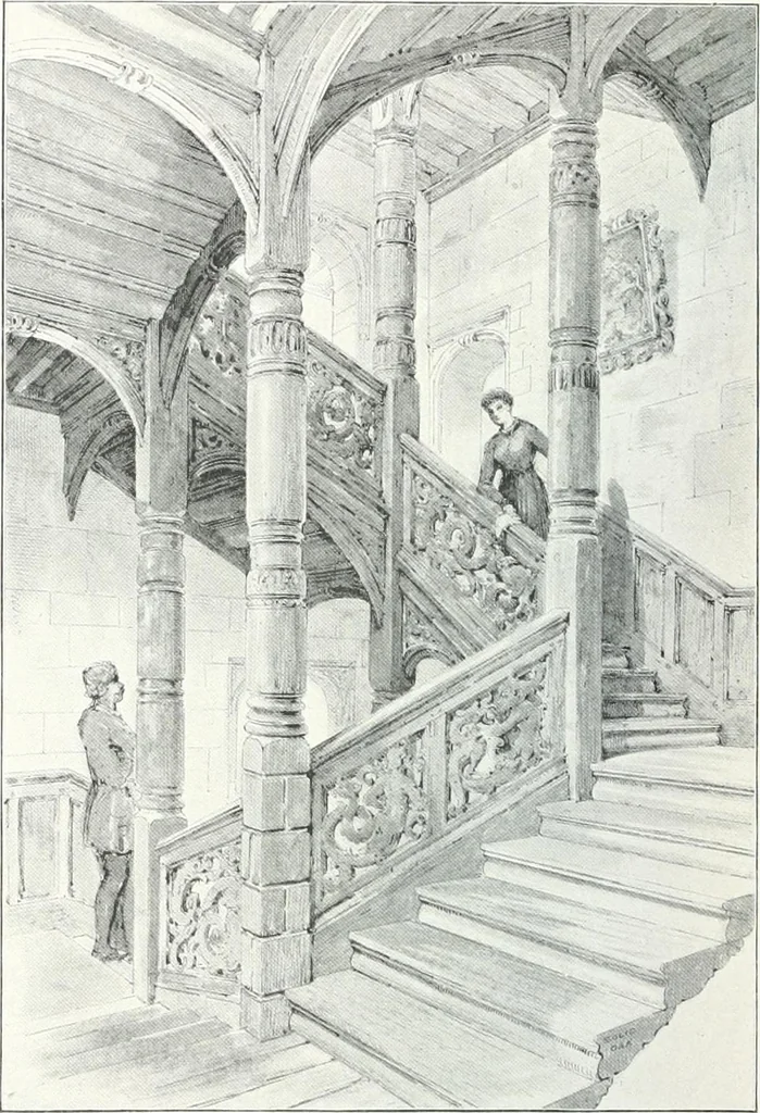 An illustration from Studio international, 1893, leaf 217