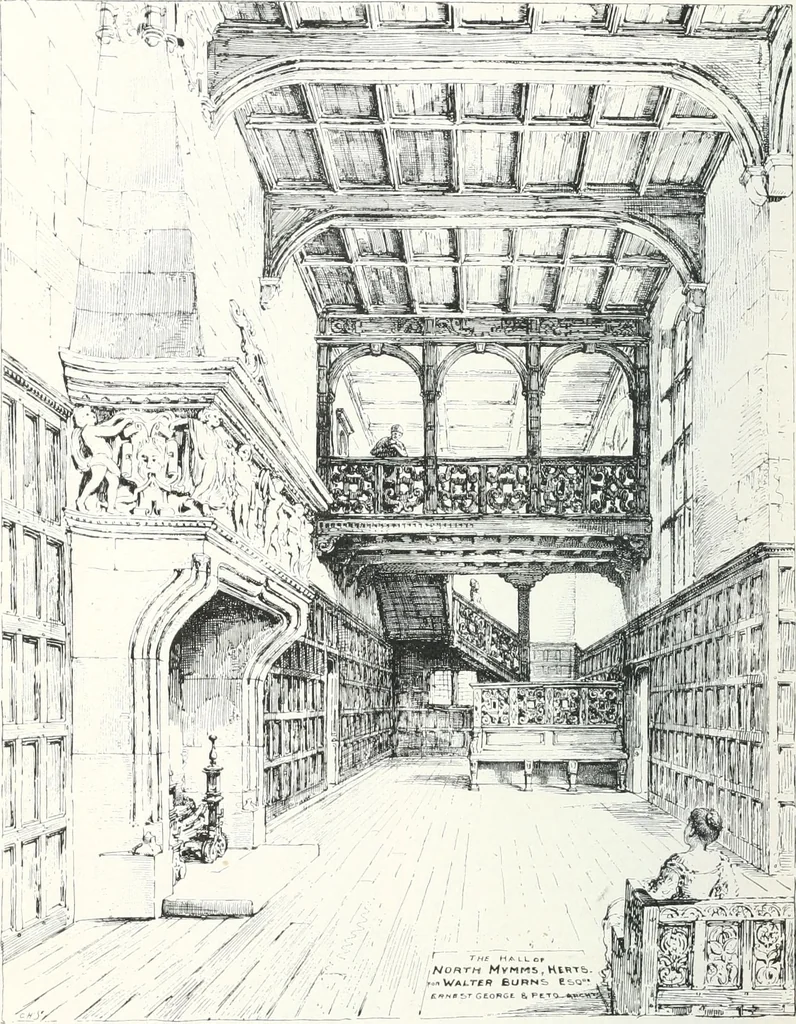An illustration from Studio international, 1893, leaf 223