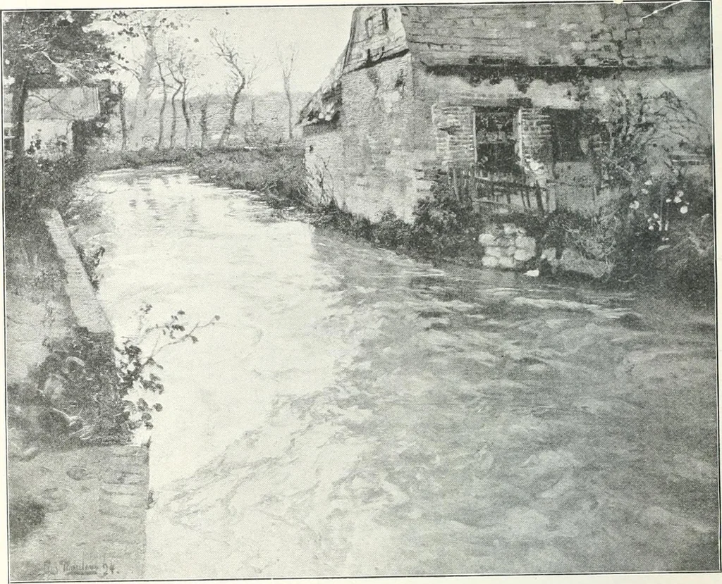 An illustration from Studio international, 1893, leaf 23