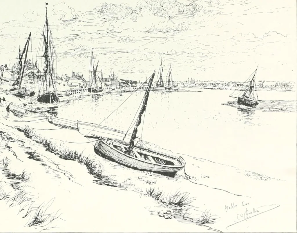 An illustration from Studio international, 1893, leaf 234