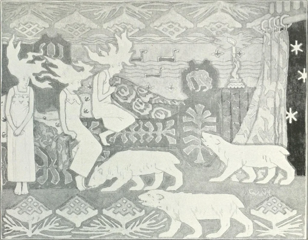 An illustration from Studio international, 1893, leaf 238