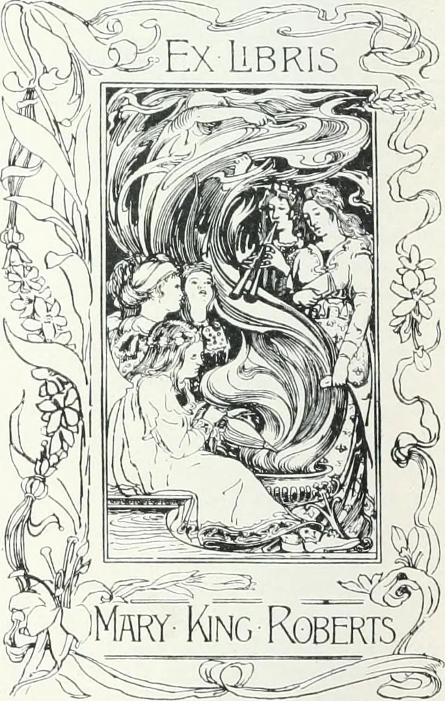 An illustration from Studio international, 1893, leaf 239