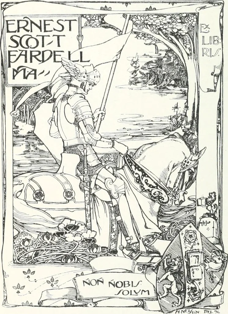 An illustration from Studio international, 1893, leaf 241