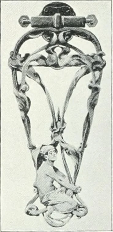 An illustration from Studio international, 1893, leaf 249