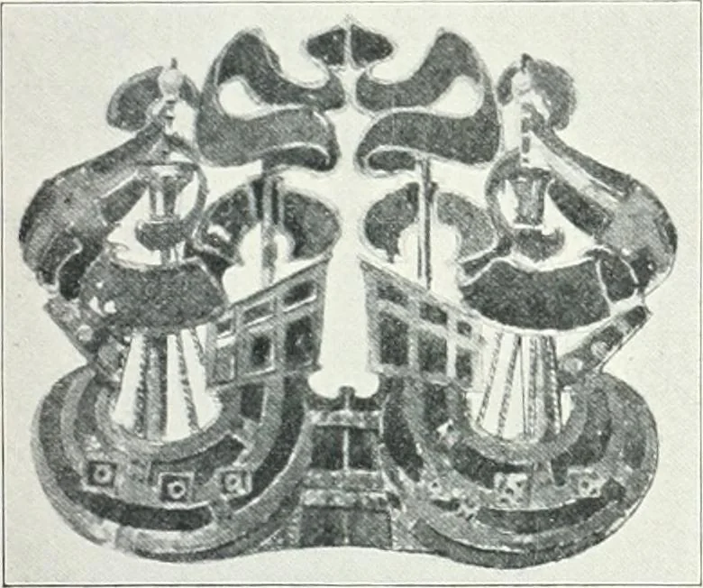 An illustration from Studio international, 1893, leaf 250