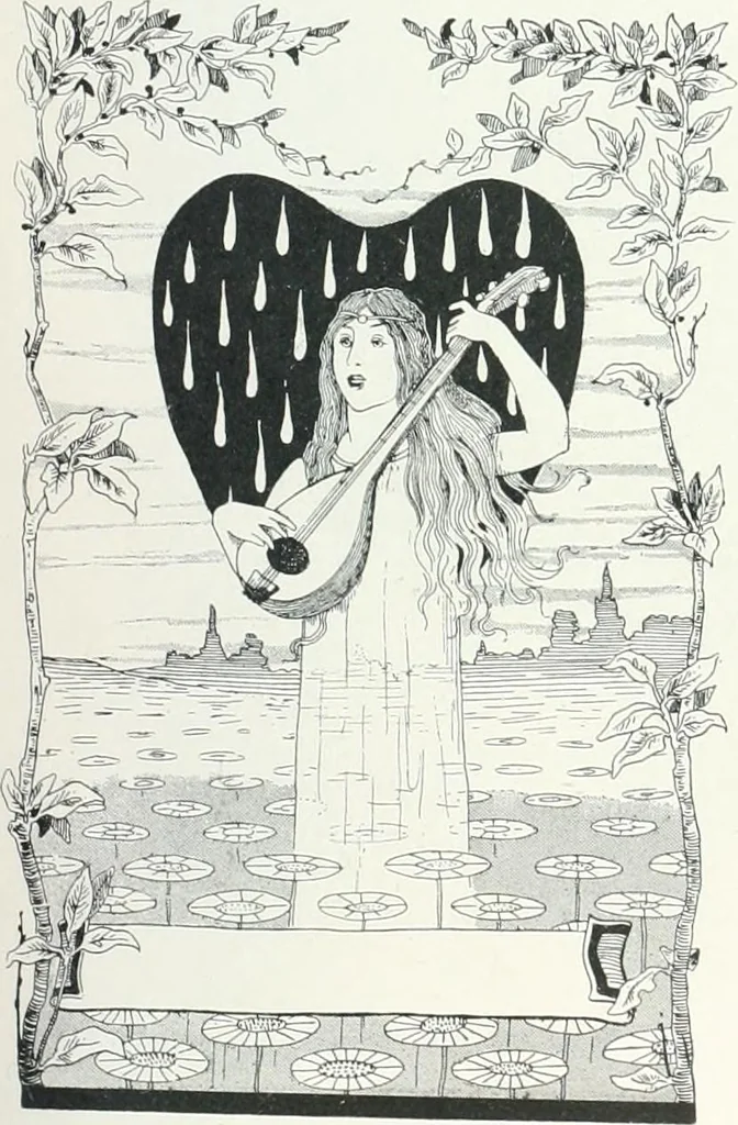 An illustration from Studio international, 1893, leaf 270