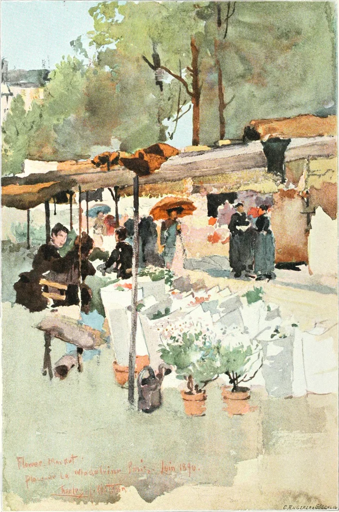 An illustration from Studio international, 1893, leaf 277
