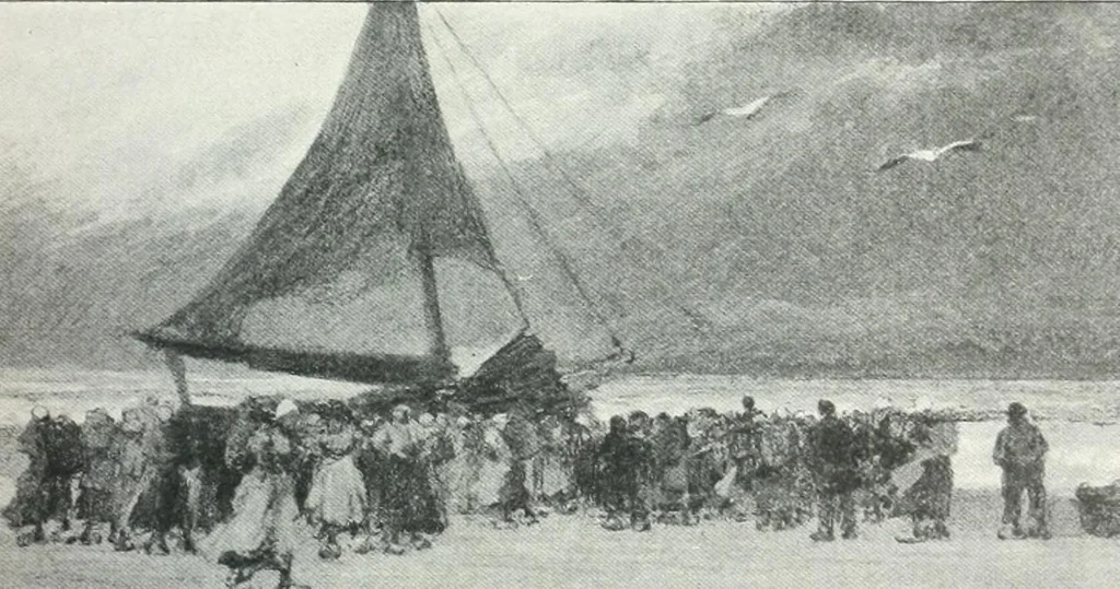 An illustration from Studio international, 1893, leaf 278