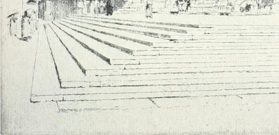 An illustration from Studio international, 1893, leaf 282