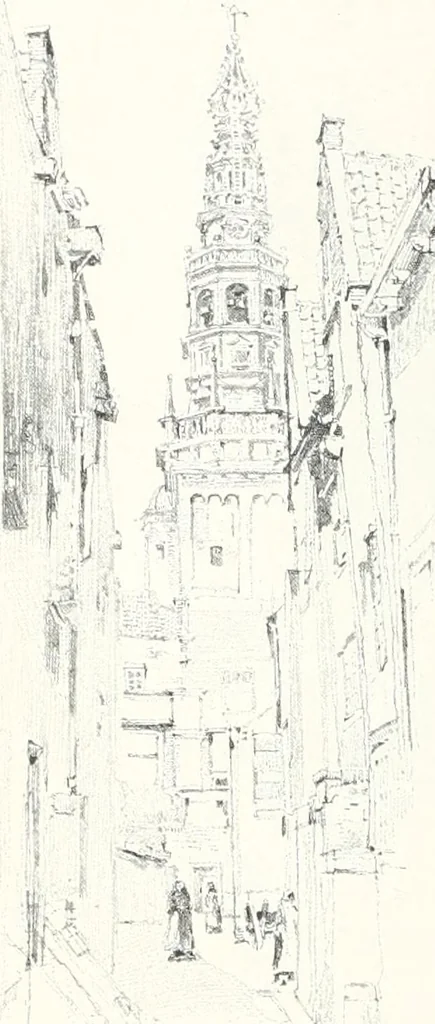 An illustration from Studio international, 1893, leaf 291