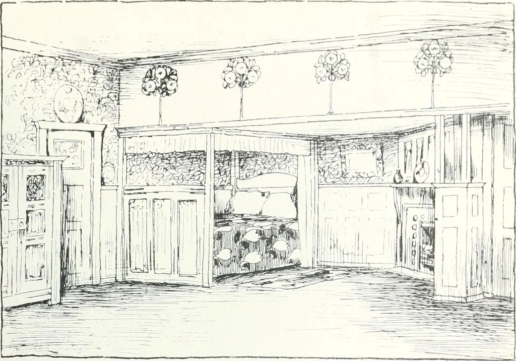 An illustration from Studio international, 1893, leaf 310