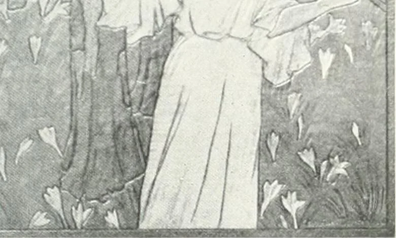 An illustration from Studio international, 1893, leaf 316