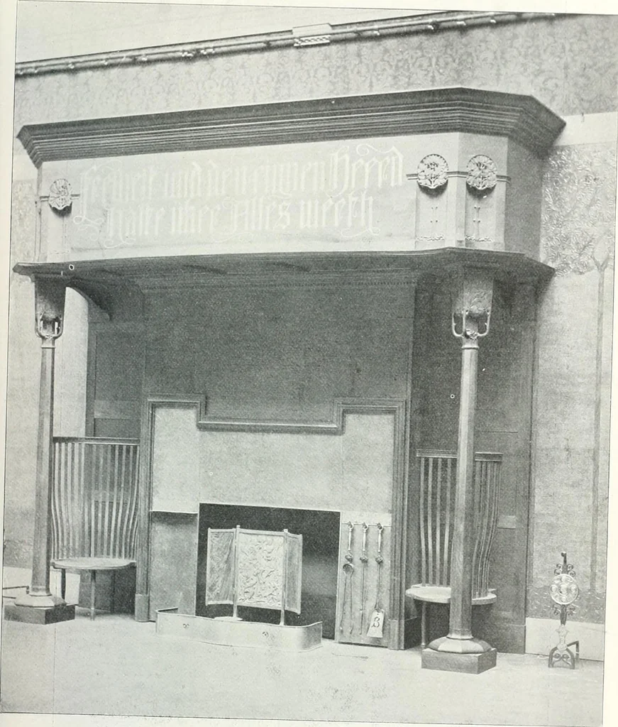 An illustration from Studio international, 1893, leaf 328