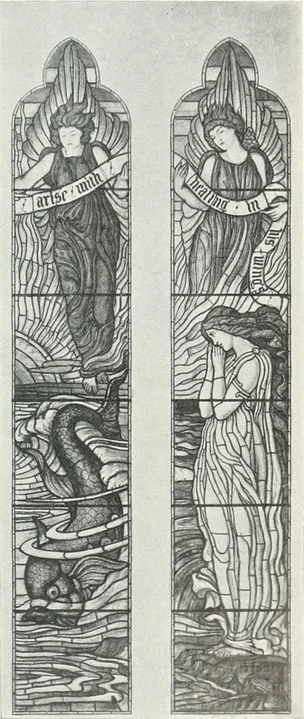 An illustration from Studio international, 1893, leaf 334