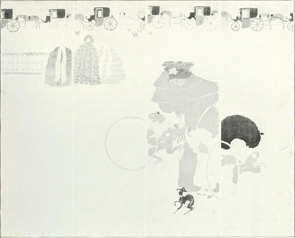 An illustration from Studio international, 1893, leaf 344