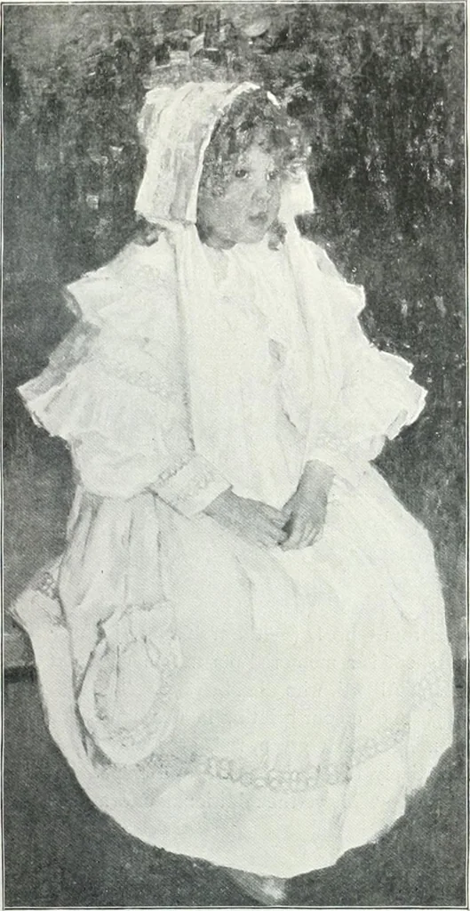 An illustration from Studio international, 1893, leaf 348