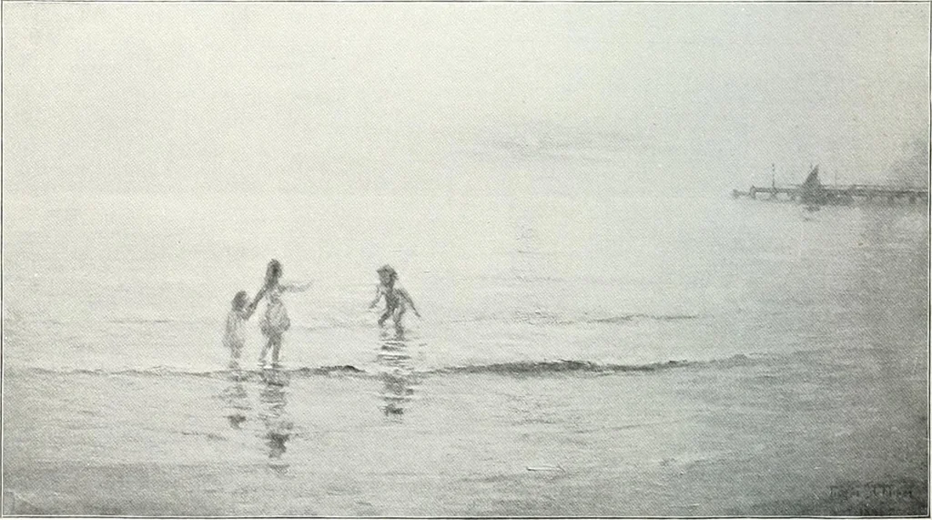 An illustration from Studio international, 1893, leaf 349