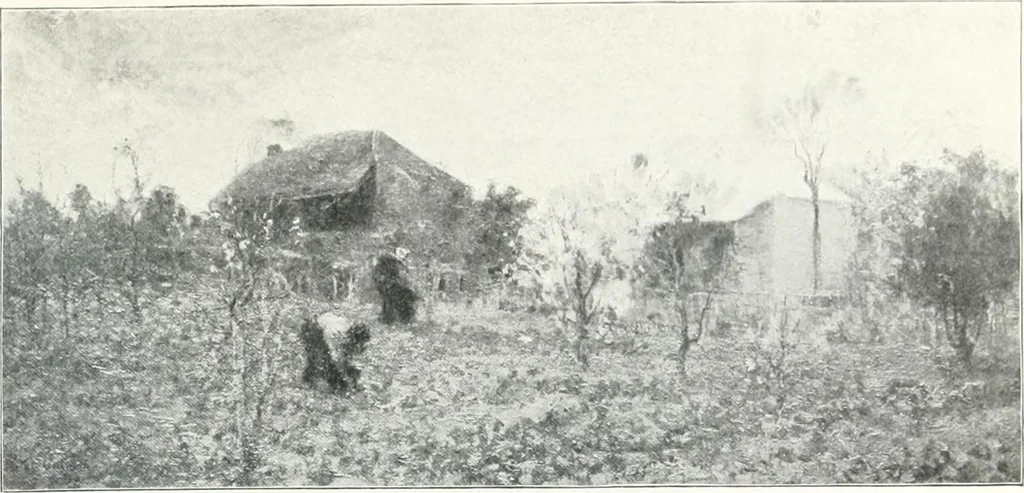 An illustration from Studio international, 1893, leaf 350