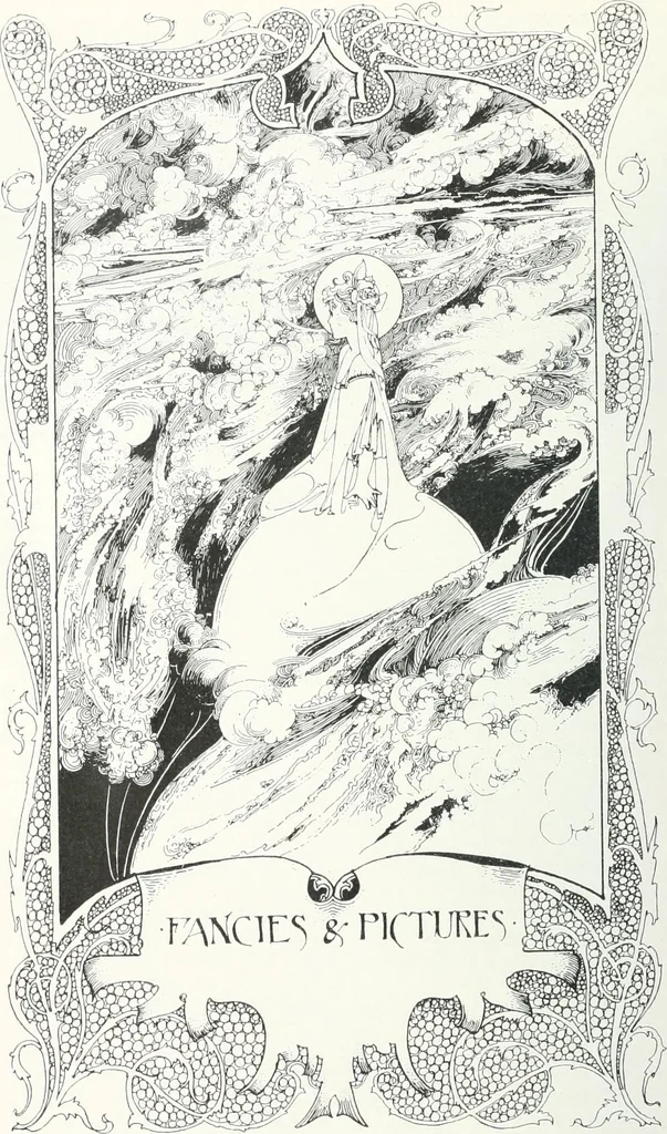 An illustration from Studio international, 1893, leaf 351