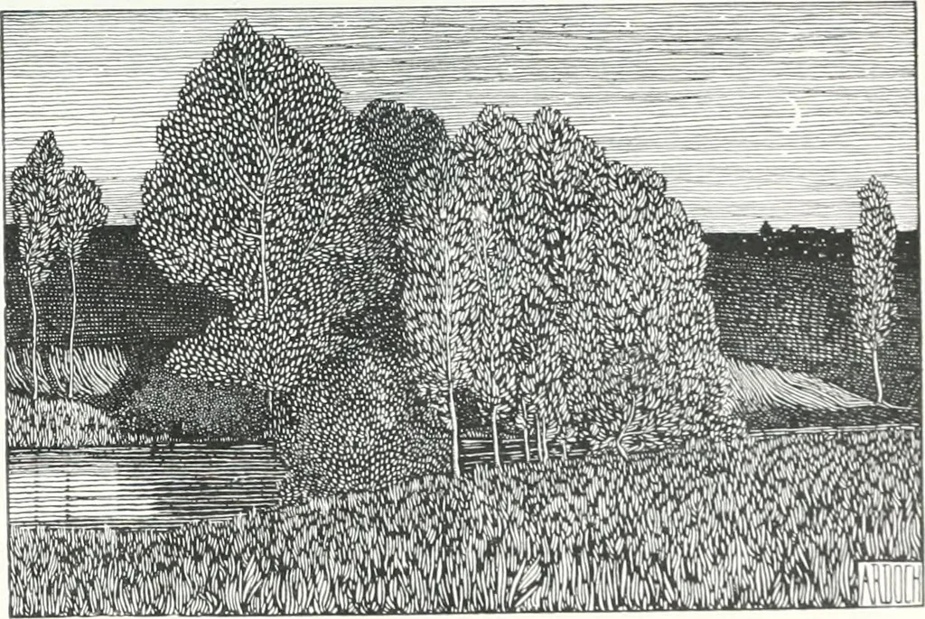 An illustration from Studio international, 1893, leaf 356