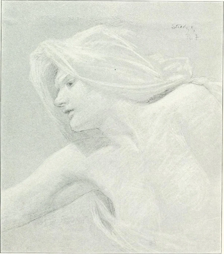 An illustration from Studio international, 1893, leaf 366