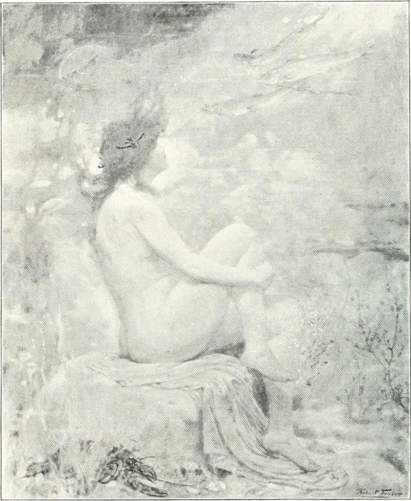 An illustration from Studio international, 1893, leaf 367