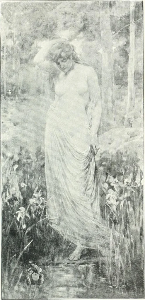 An illustration from Studio international, 1893, leaf 374