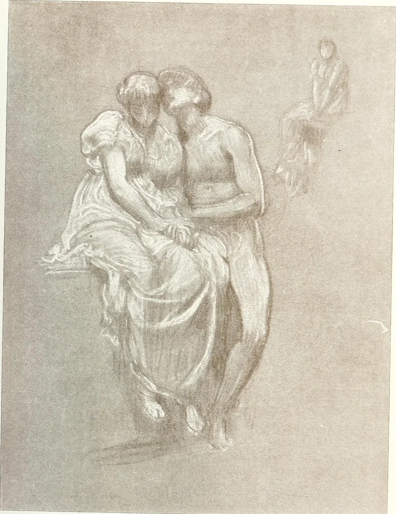 An illustration from Studio international, 1893, leaf 390
