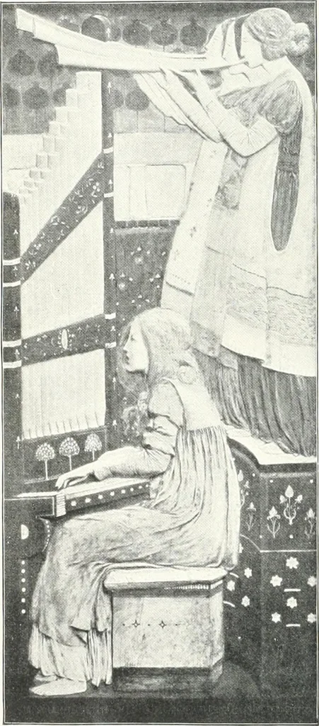 An illustration from Studio international, 1893, leaf 397
