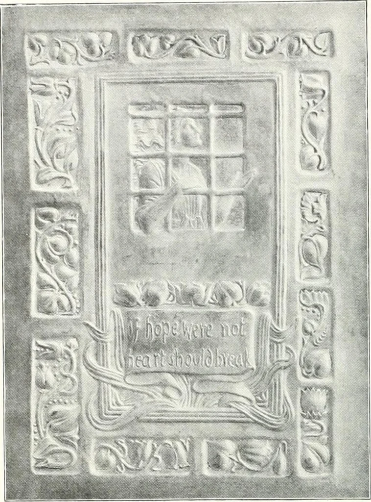 An illustration from Studio international, 1893, leaf 399
