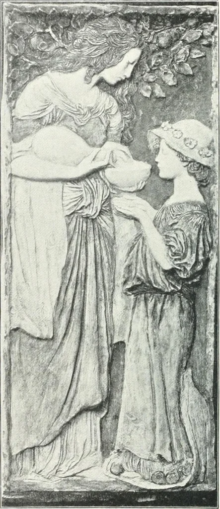 An illustration from Studio international, 1893, leaf 403