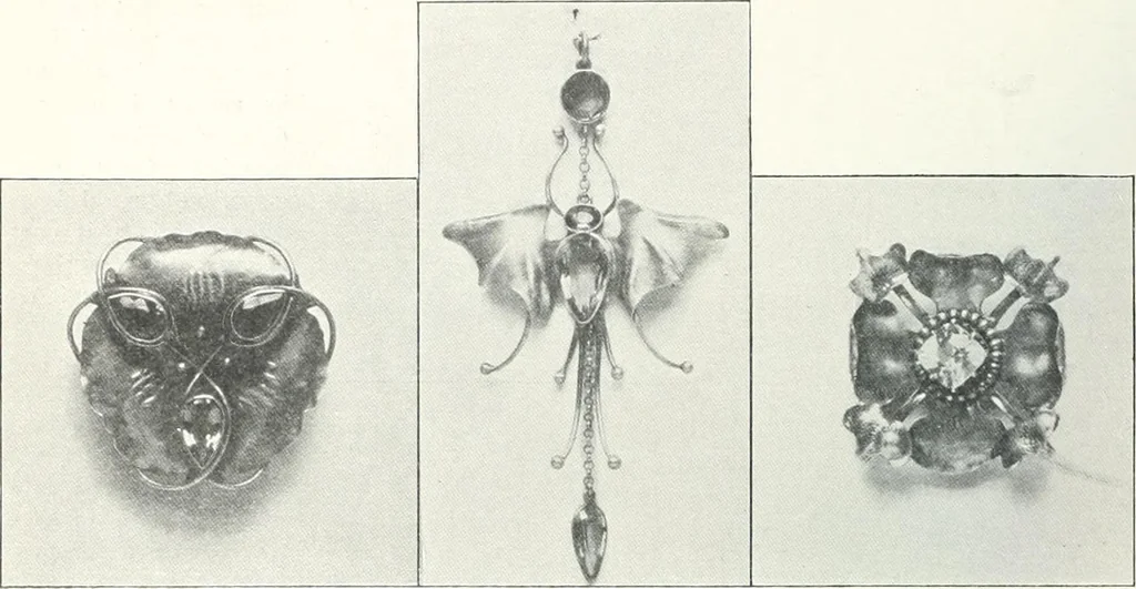 An illustration from Studio international, 1893, leaf 407
