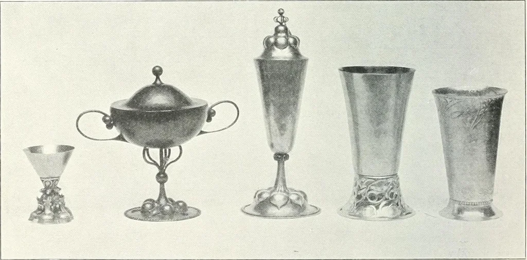 An illustration from Studio international, 1893, leaf 407