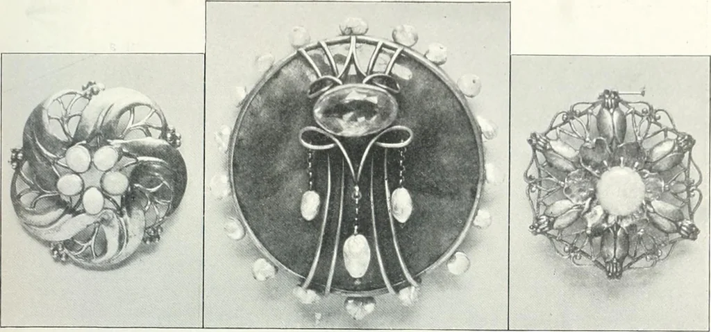 An illustration from Studio international, 1893, leaf 410