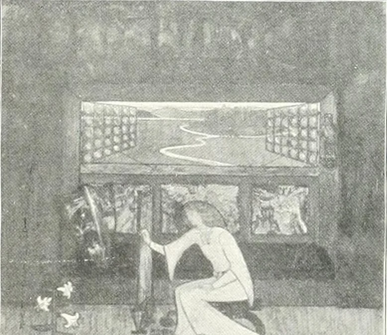 An illustration from Studio international, 1893, leaf 413