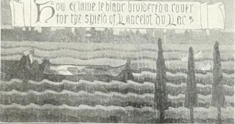 An illustration from Studio international, 1893, leaf 413