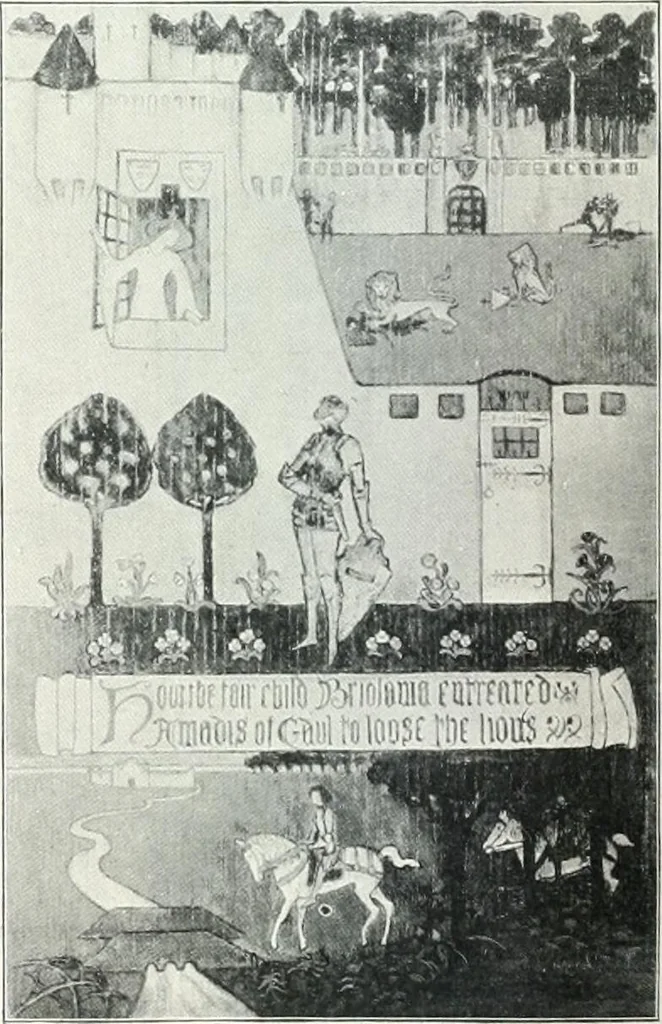 An illustration from Studio international, 1893, leaf 413