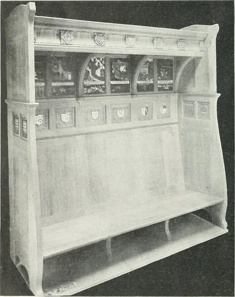 An illustration from Studio international, 1893, leaf 415