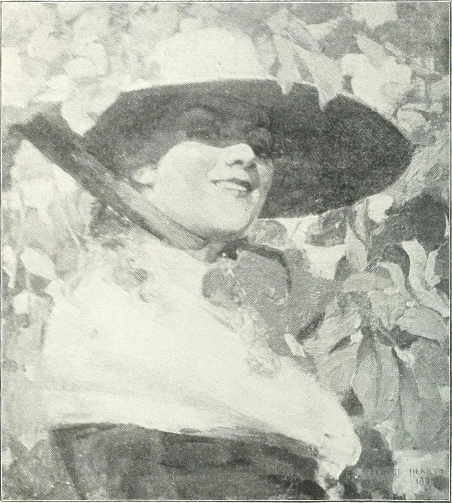 An illustration from Studio international, 1893, leaf 423
