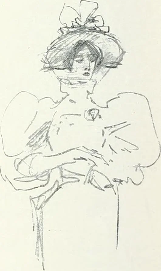 An illustration from Studio international, 1893, leaf 43