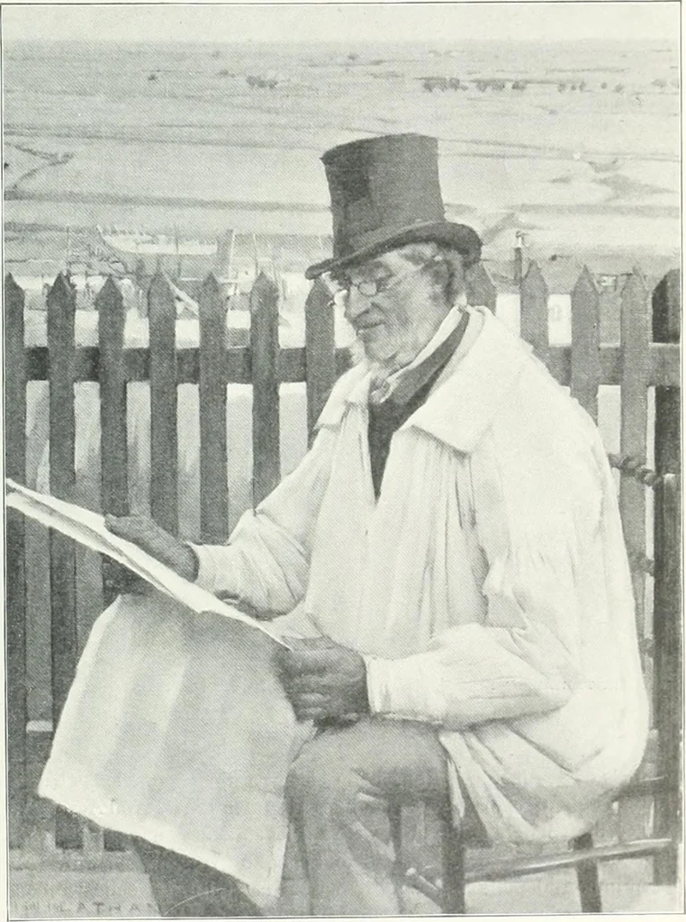 An illustration from Studio international, 1893, leaf 442