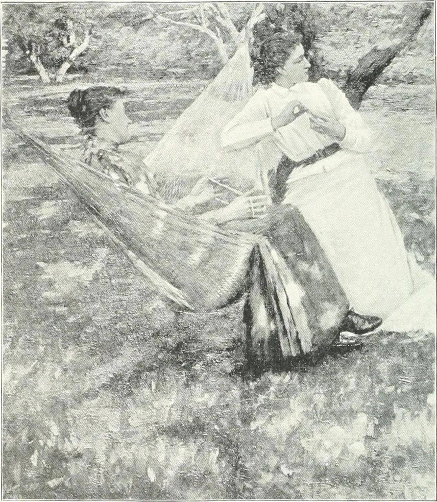 An illustration from Studio international, 1893, leaf 443
