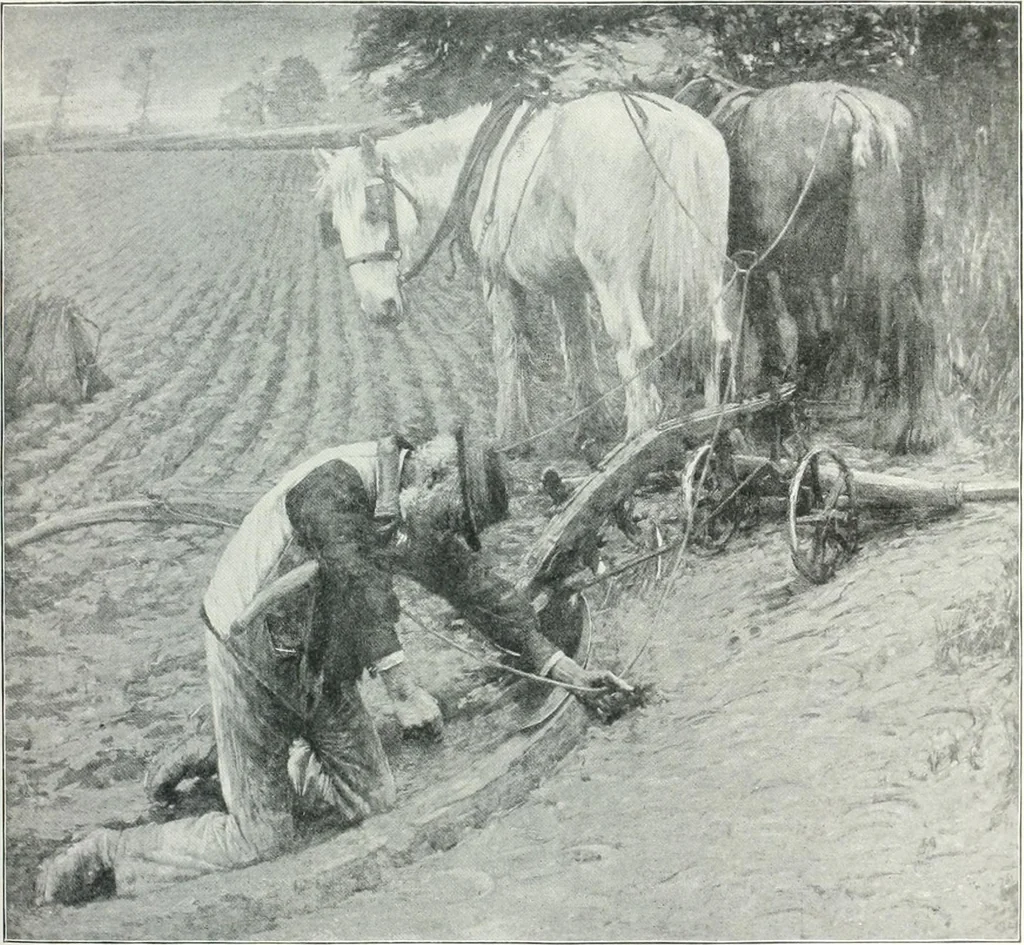 An illustration from Studio international, 1893, leaf 446